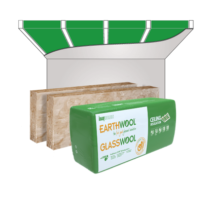 Earthwool® Ceiling Insulation R4.1 - 195x430x1160 7.5m2