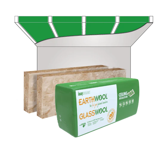 Earthwool® Ceiling Insulation R5.2 - 210x430x1160mm 5.49m2