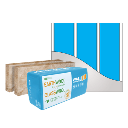 Earthwool® glasswool External Wall Insulation batts R2.4 - 90x580x1160mm 13.46m2